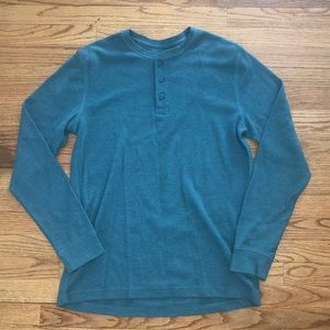 Sonoma button long sleeve